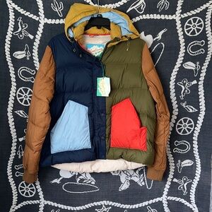 Colorful Women's Puffer Jacket